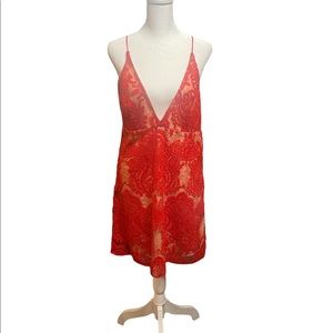 Free People Night Shimmers Mini Dress